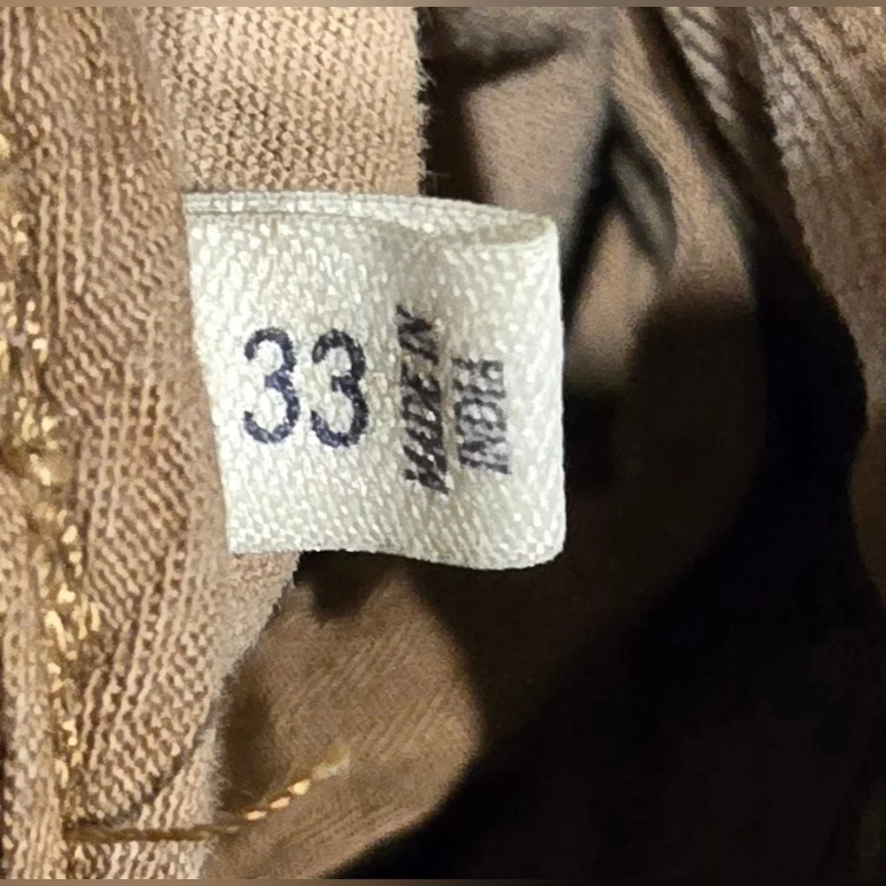 Faherty Mens Corduroy Straight Leg Pants Size 33